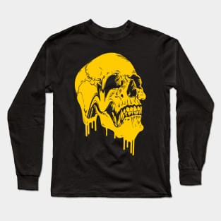 Dripping Skull Long Sleeve T-Shirt